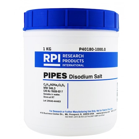 Rpi PIPES, Disodium Salt, 1 KG P40180-1000.0